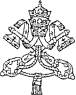 Ppstliches Wappen